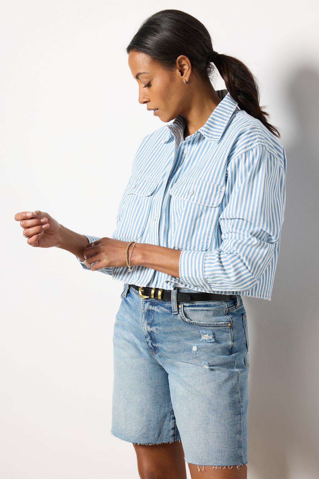 Cropped Nantucket Shirt