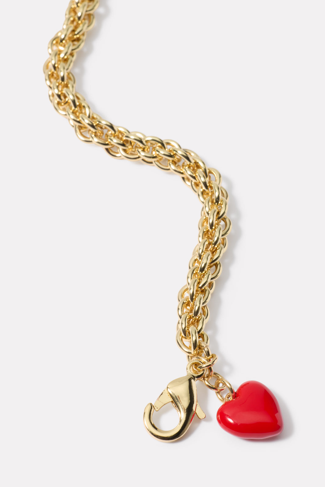 Cleo Heart Charm Bracelet