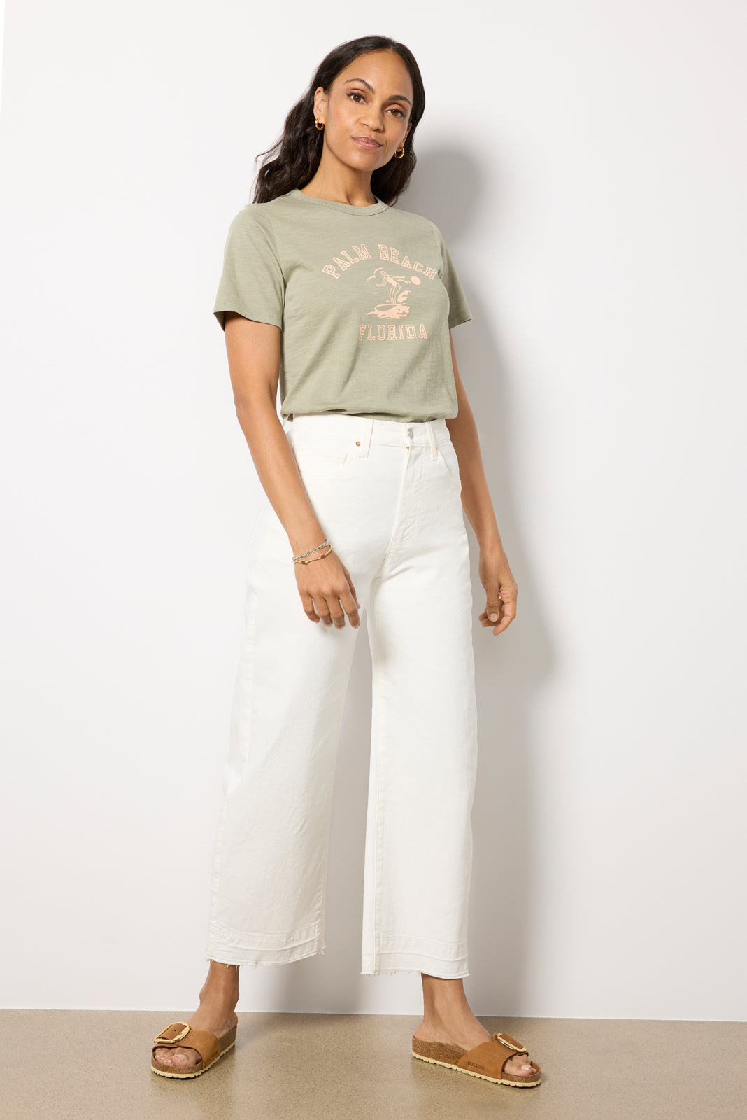 Palm Beach Sunwashed Crew Tee