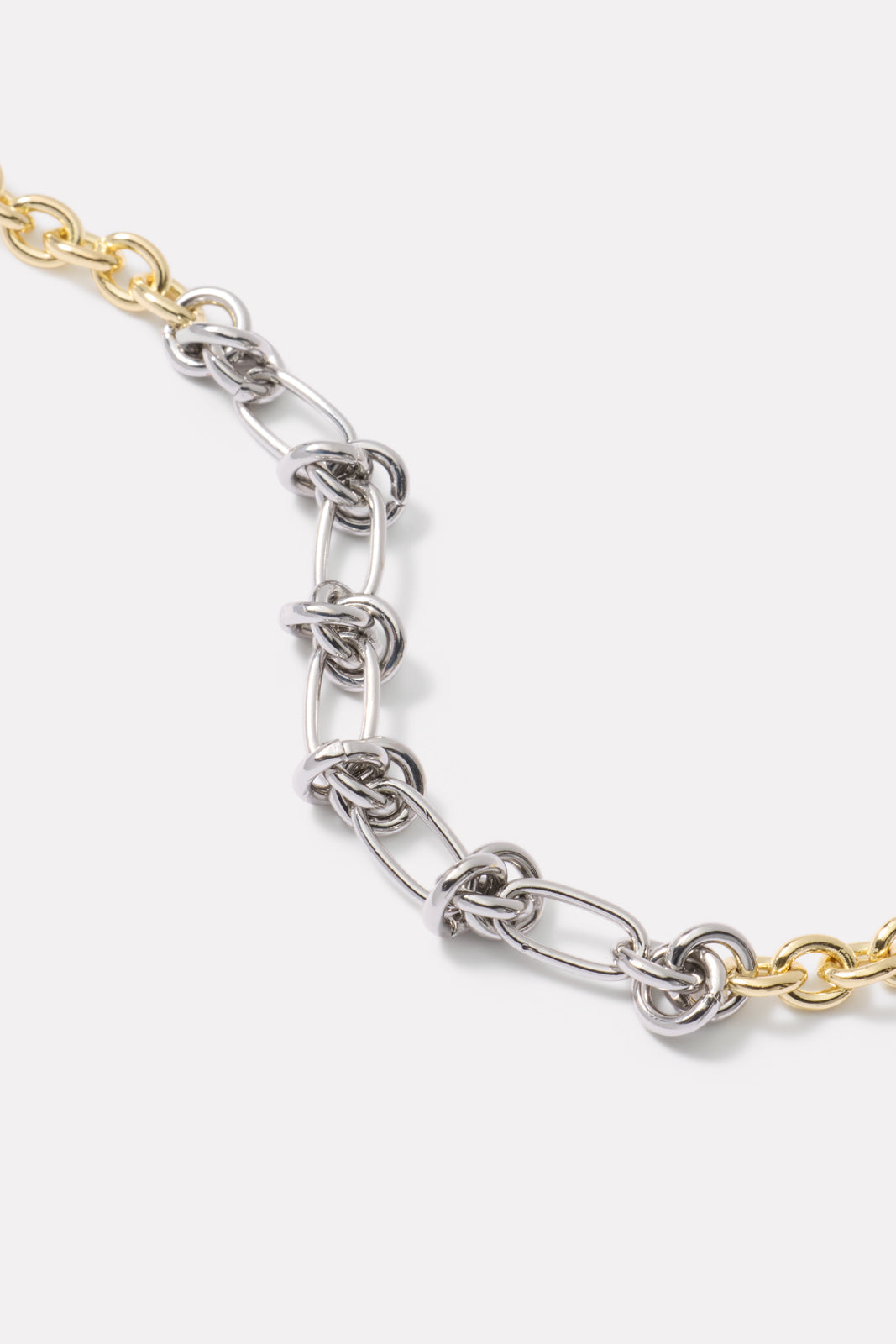 Elena Two Tone Necklace