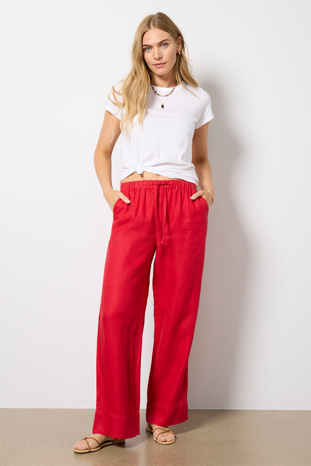 Riley Pant in Linen