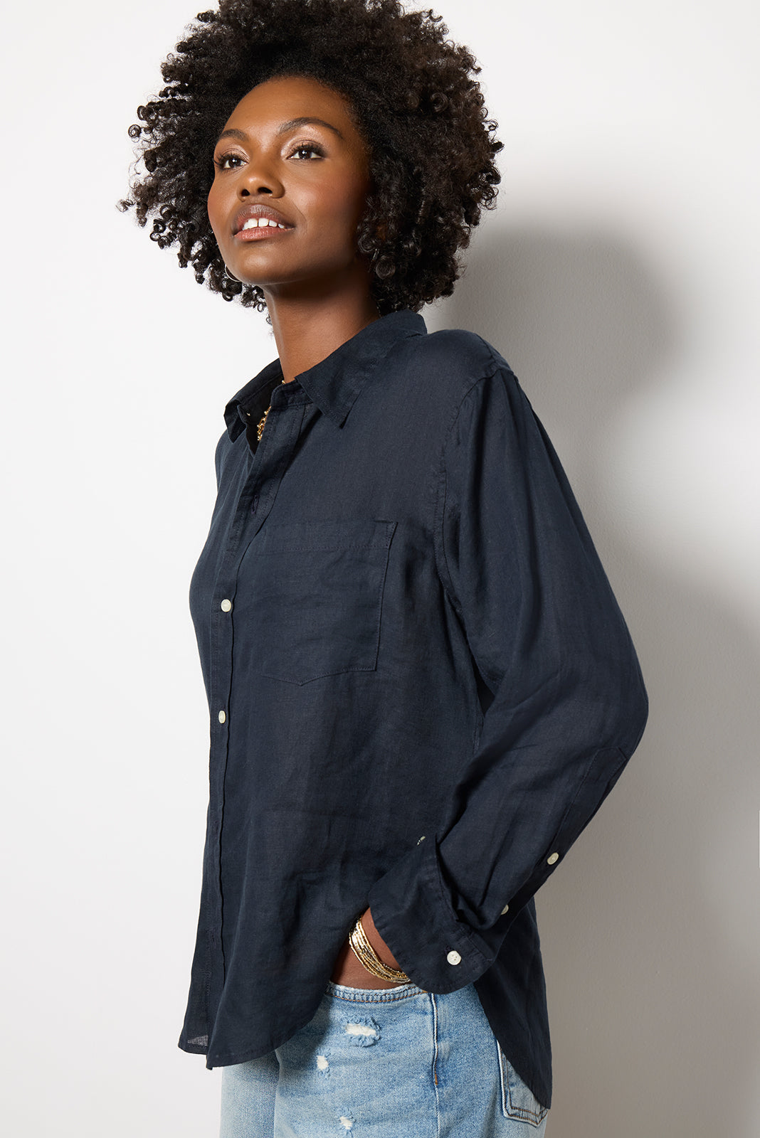 Kayla Shrunken Shirt