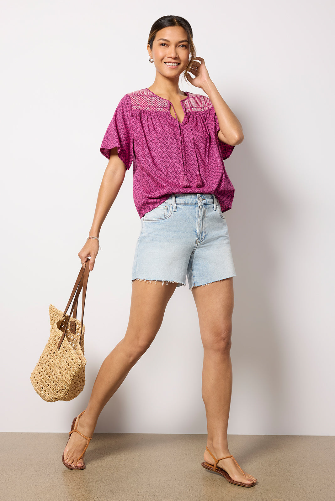 Maisie Smocked Blouse