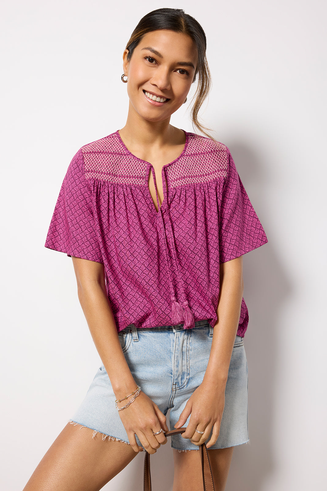 Maisie Smocked Blouse