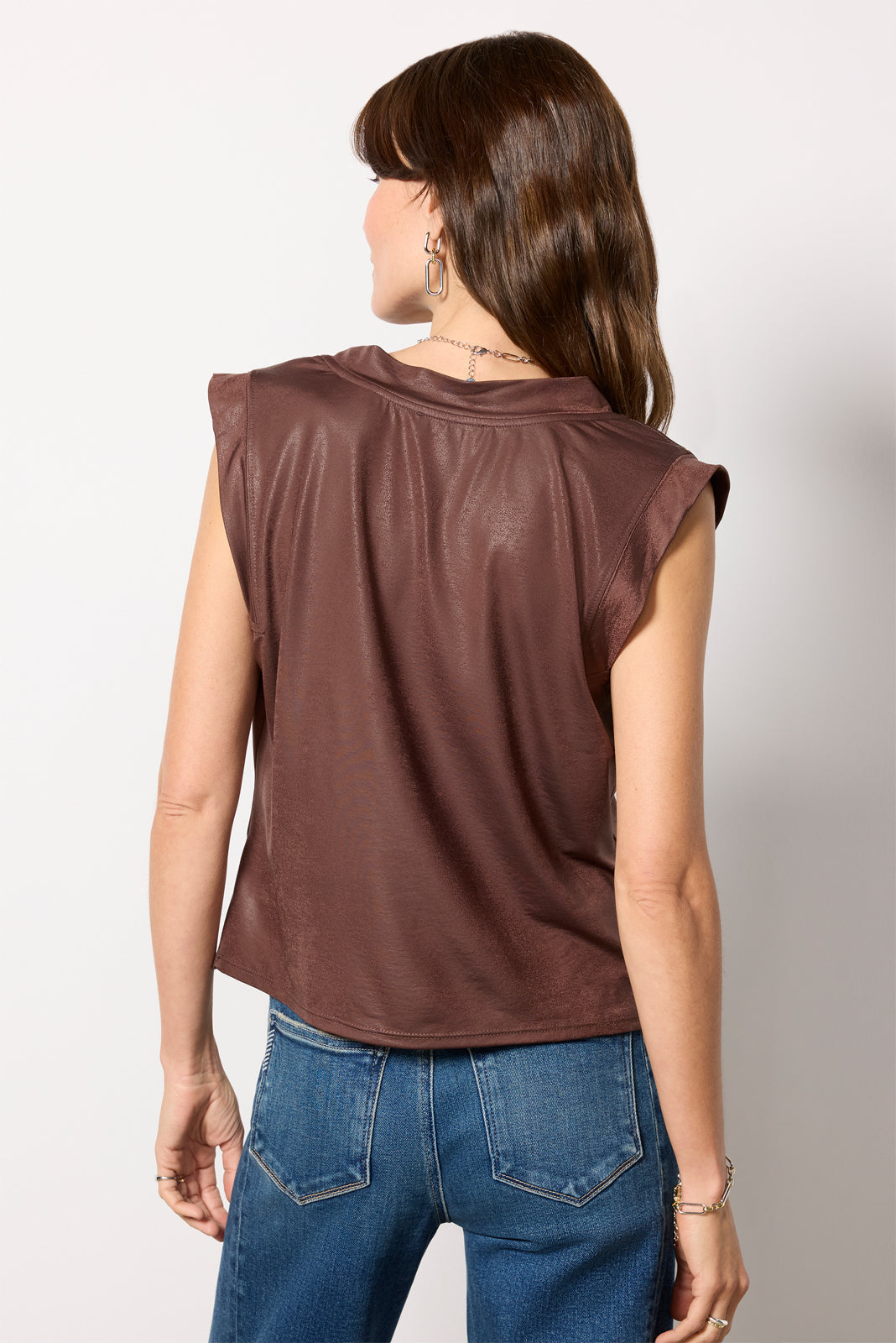 Harper Matte Coated Tee