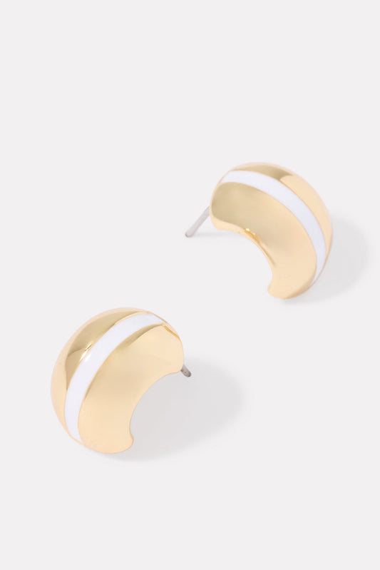 Vanessa Button Earring