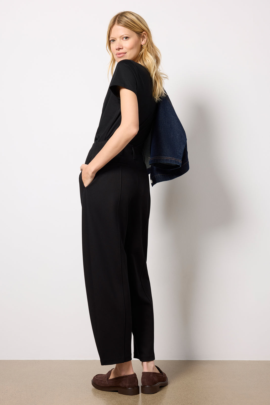 Ponte Barrel Trouser