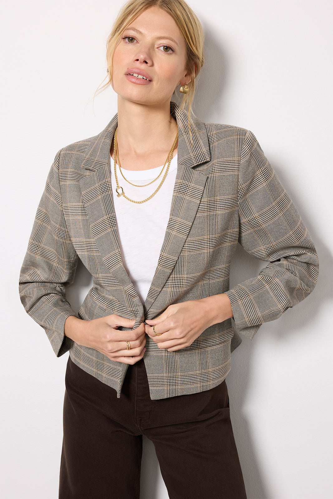 Astor Plaid Blazer