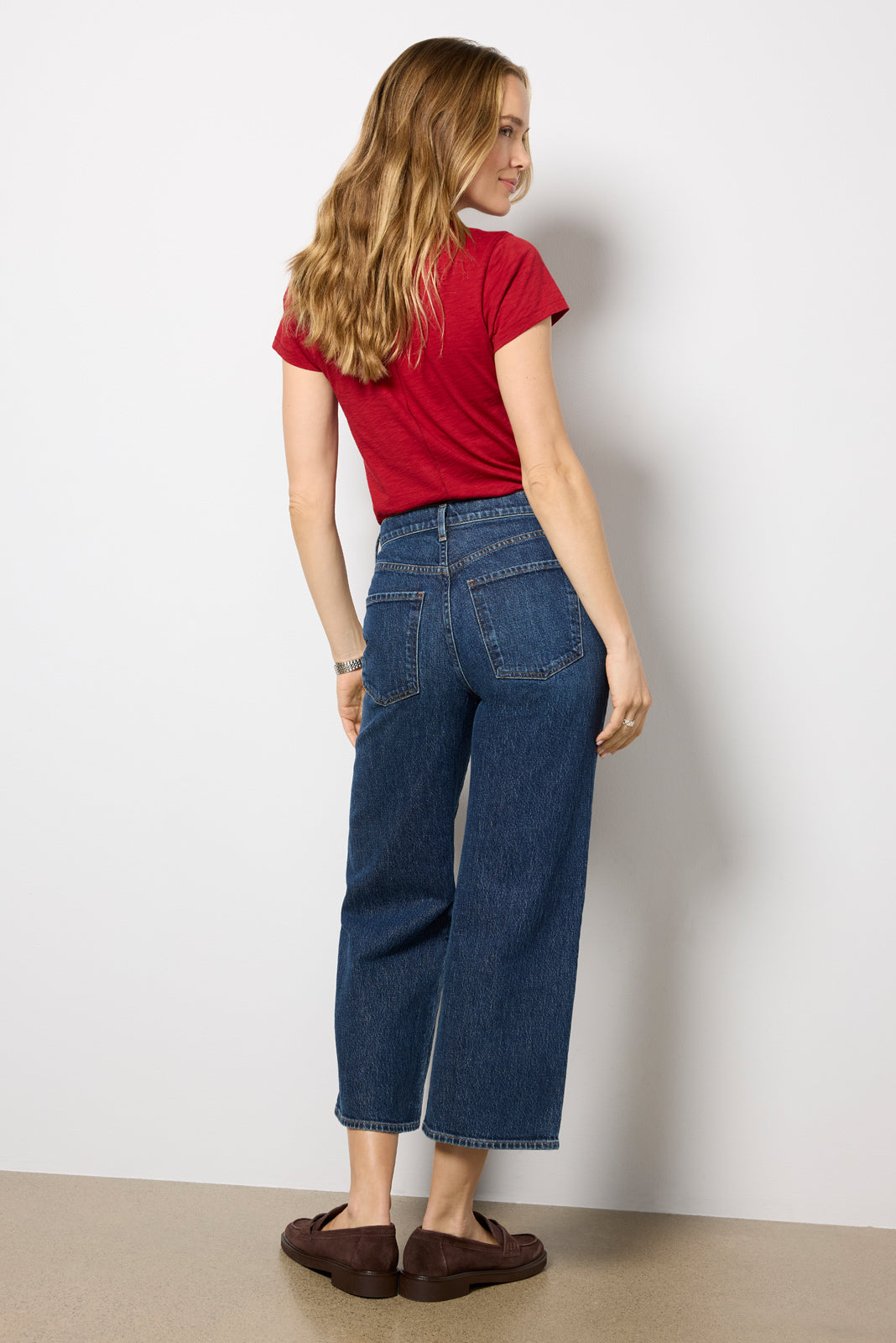 Harper Wide Leg Crop Jean