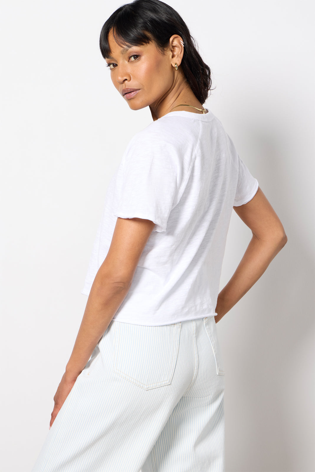 Split Neck Tee