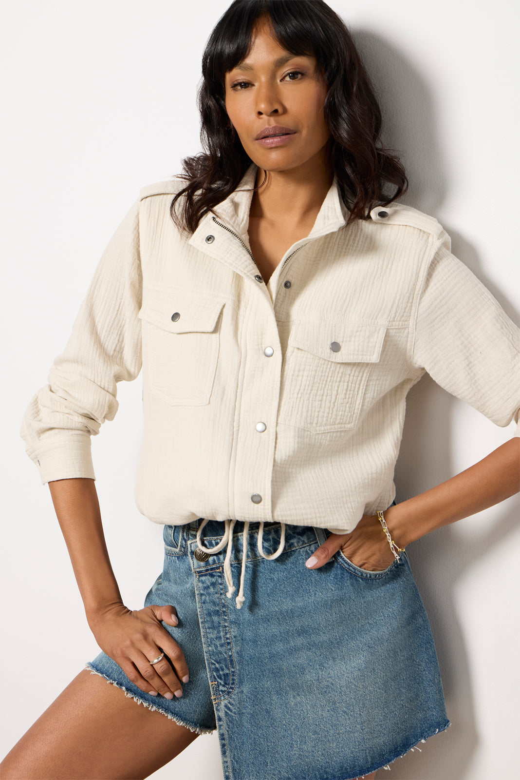 Collins Gauze Jacket