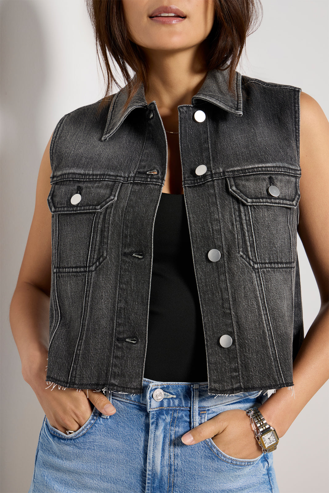 Robbie Denim Vest