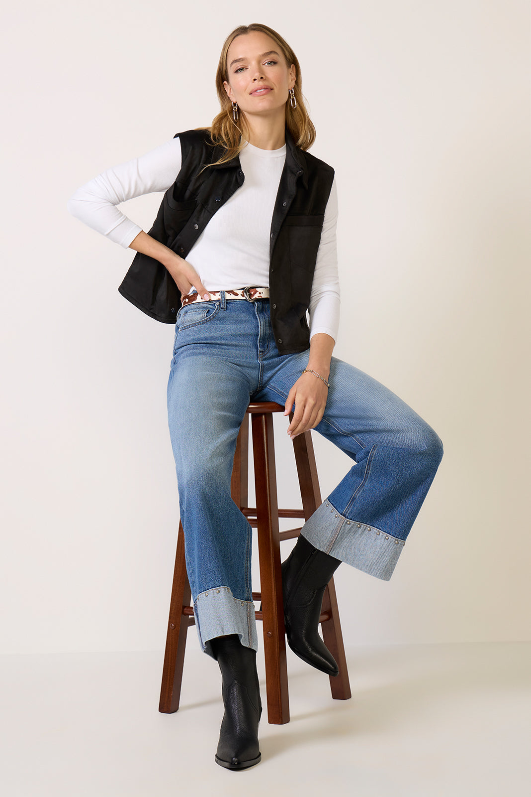 Rilo Rib Long Sleeve Top