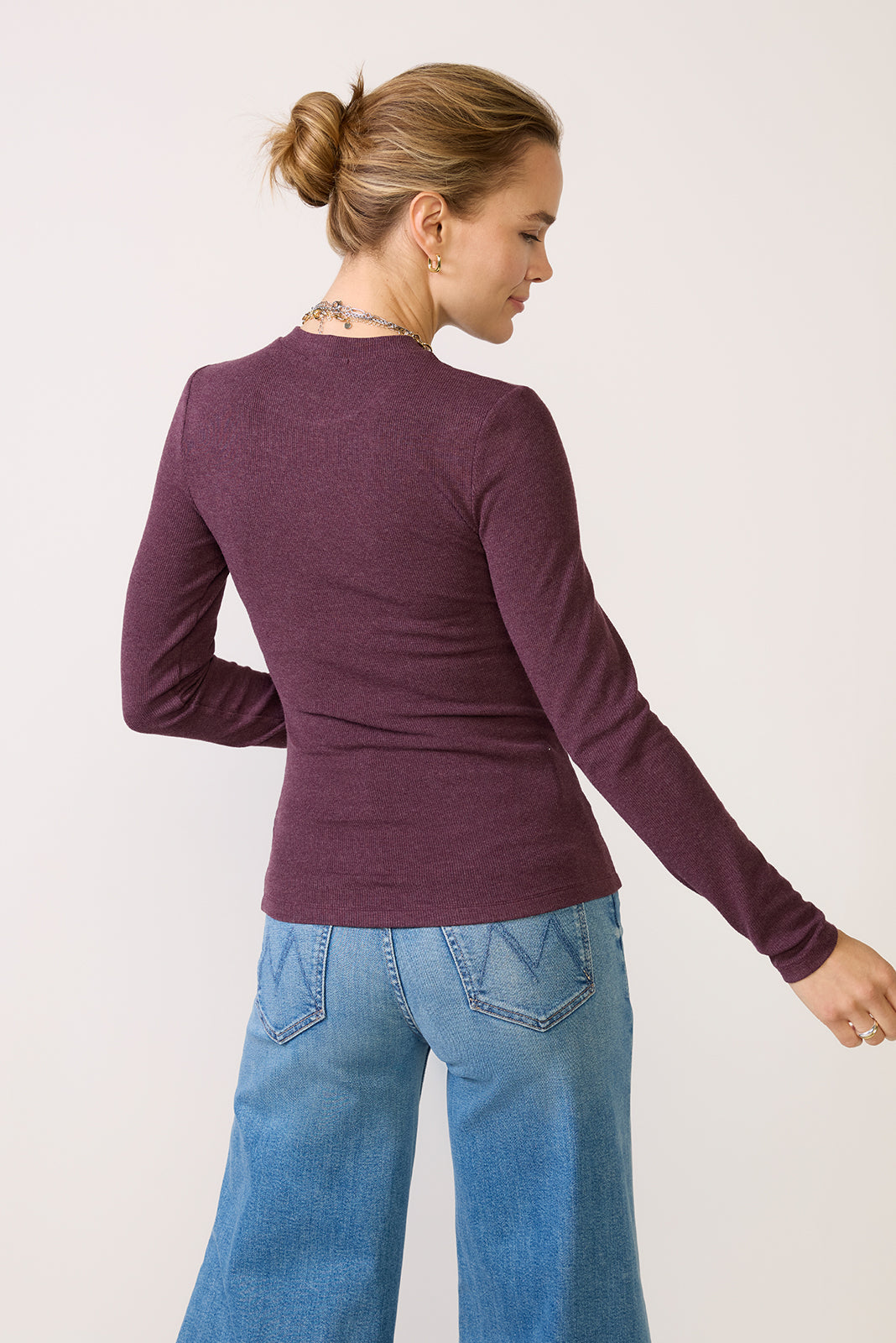 Rilo Rib Long Sleeve Top