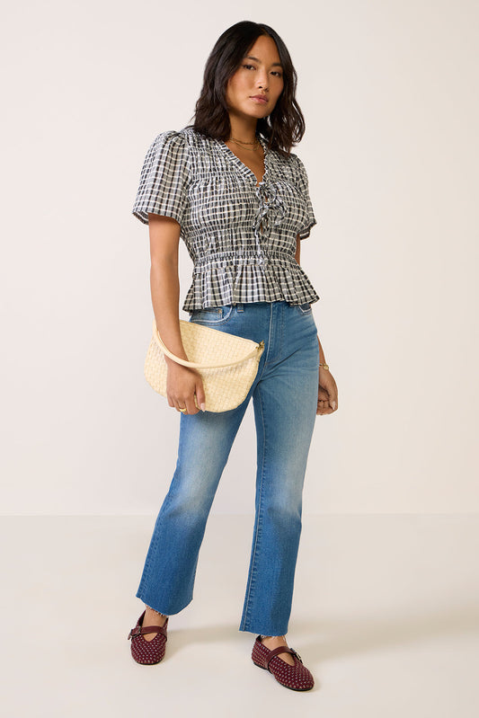 Petite Lennon Crop Bootcut Jean