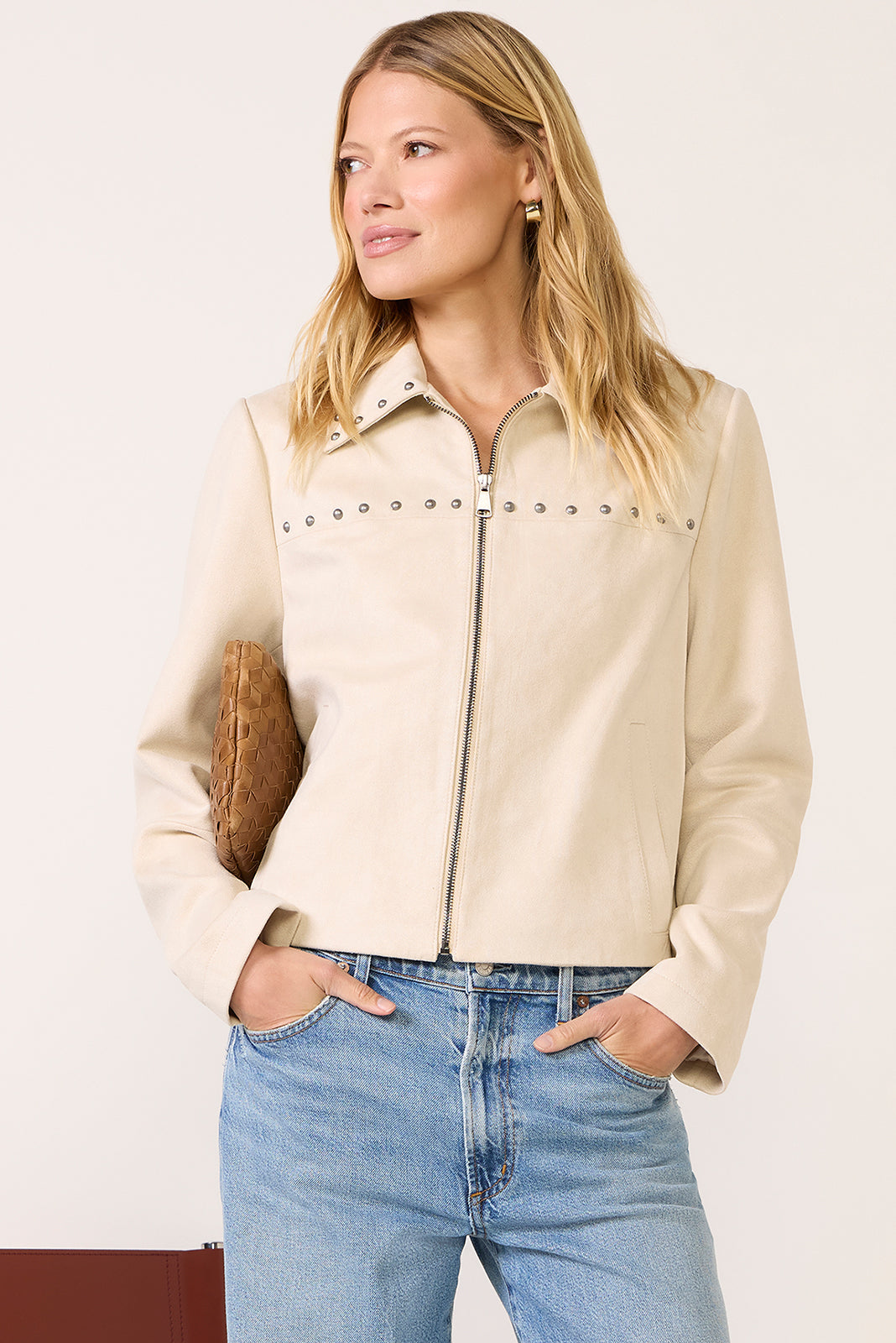 Moxie Faux Suede Jacket