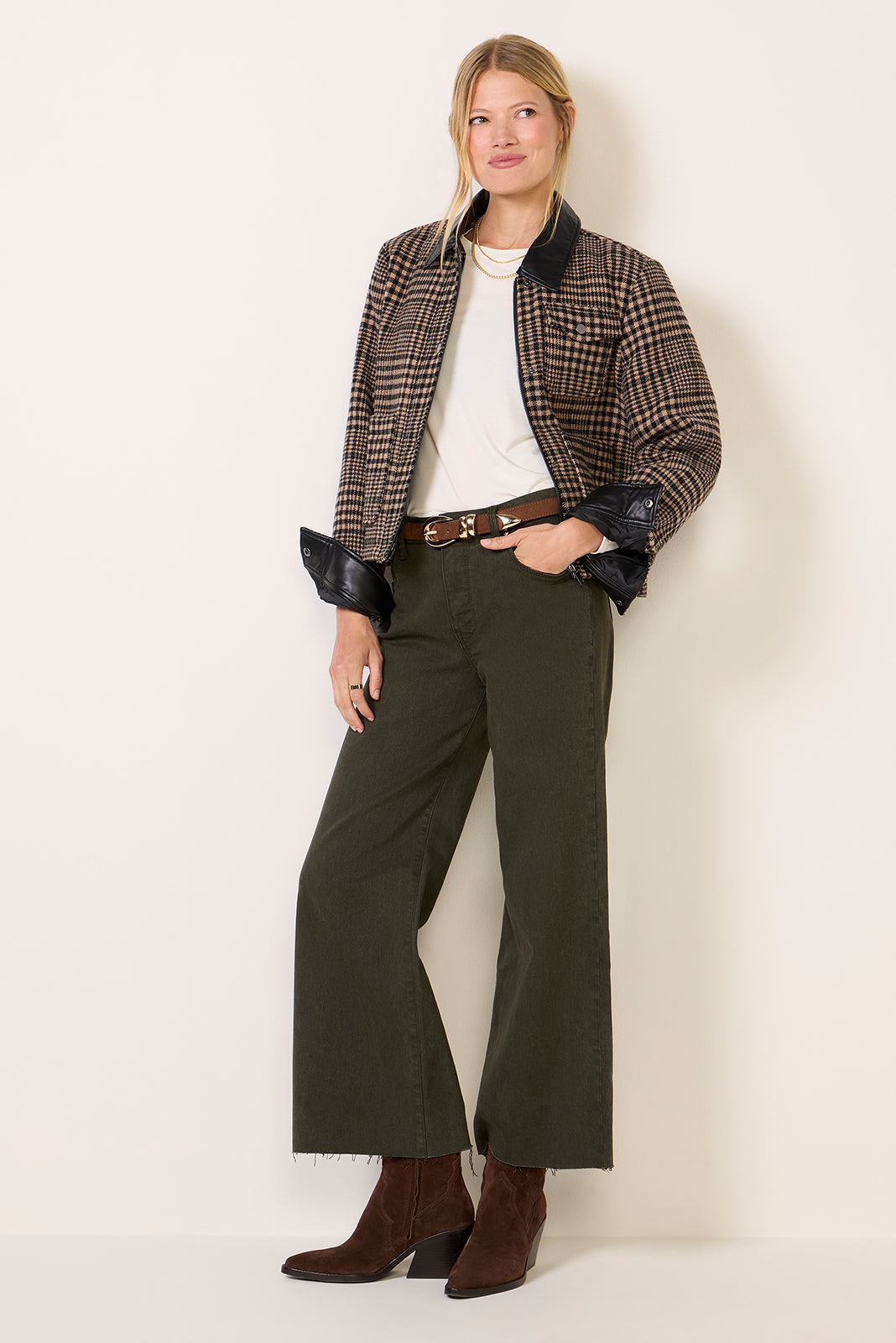 Dakota Plaid Wool Jacket