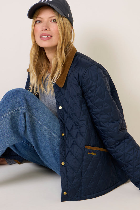 Icons Cropped Liddesdale Quilted Jacket