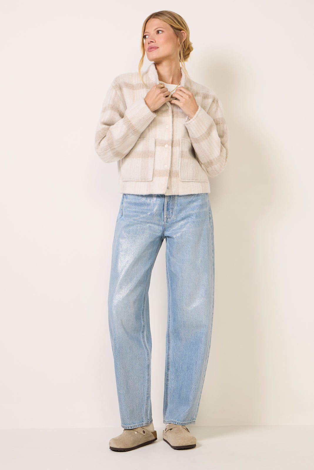 Wes Sparkle Barrel Jean