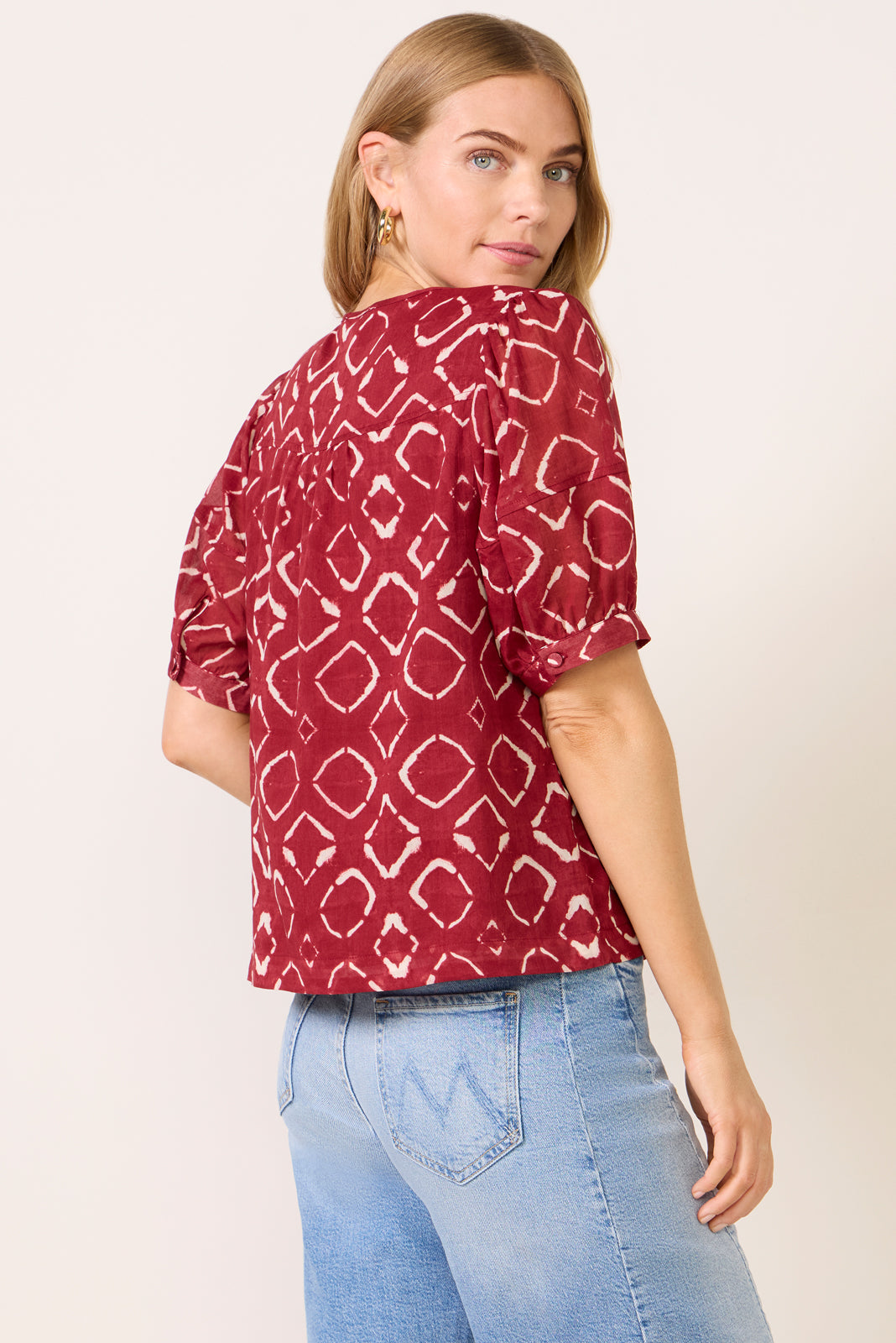 Hallie Shibori Top