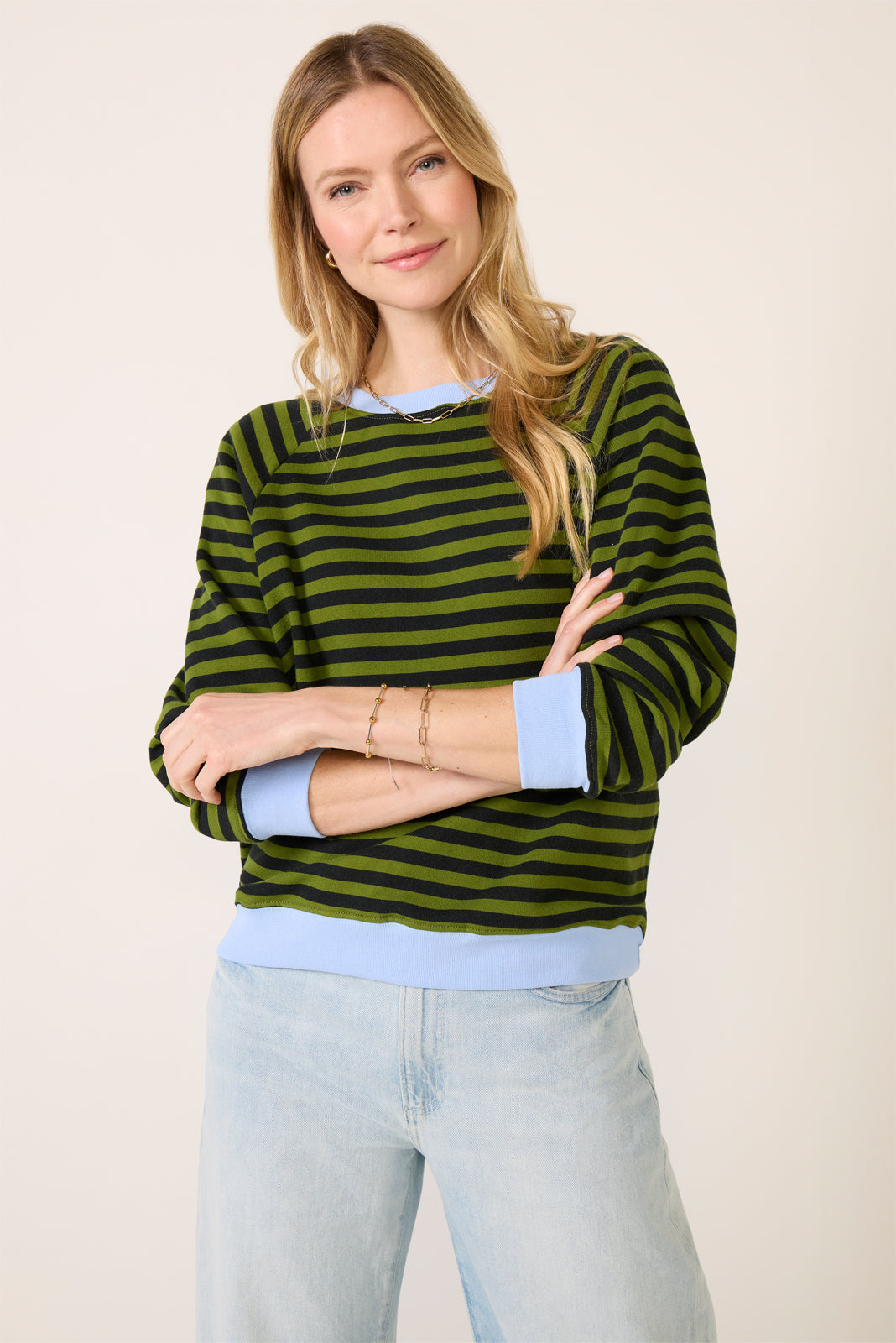 Stripe Vintage Sweatshirt