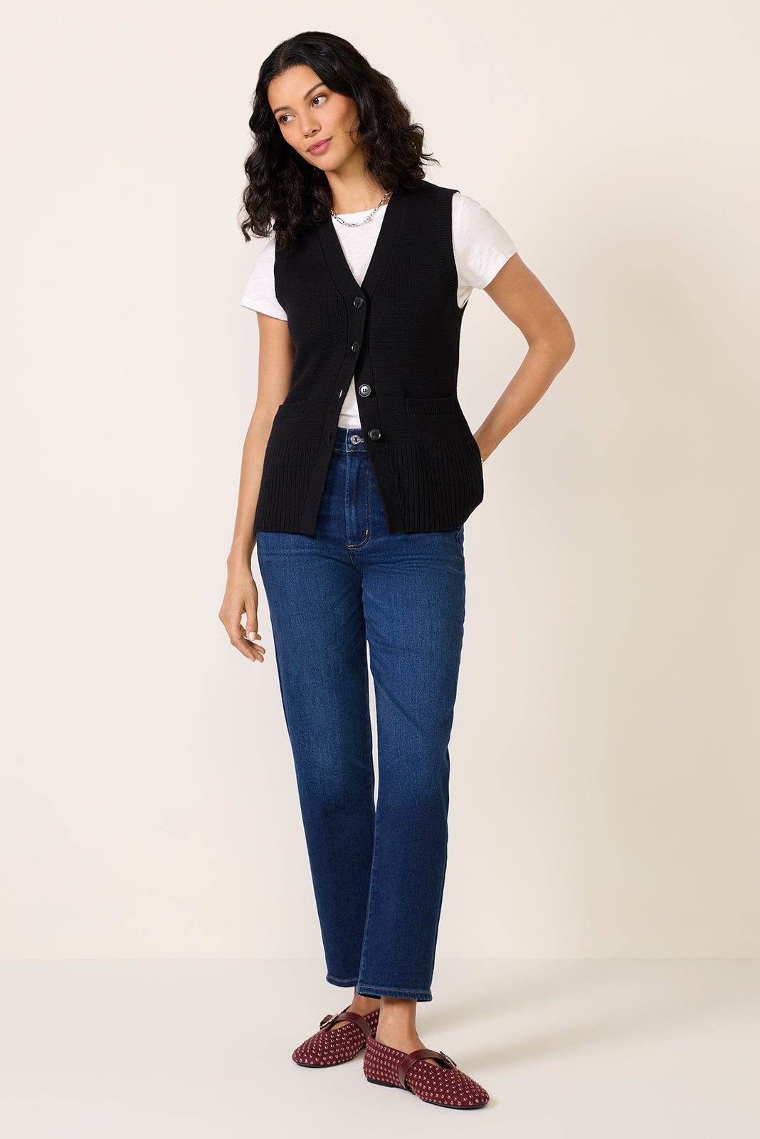 Caia Slim Straight Jean