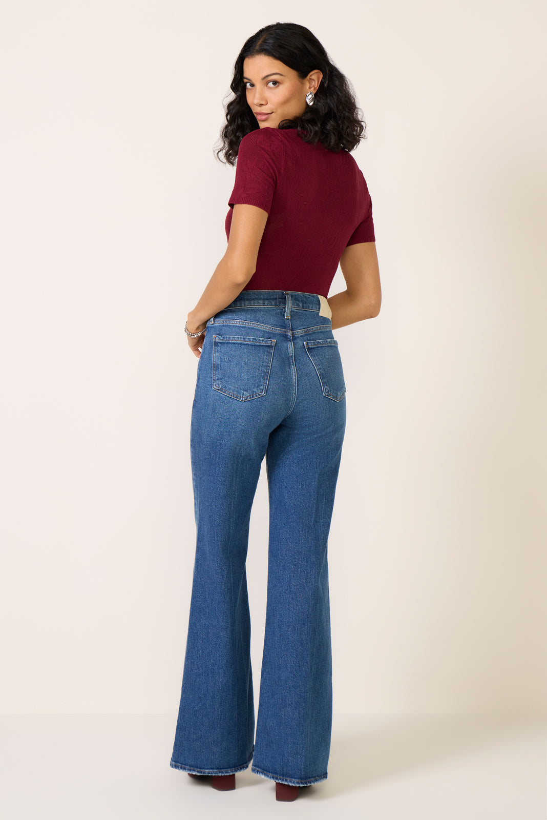 Kimberly 70s Flare Jean