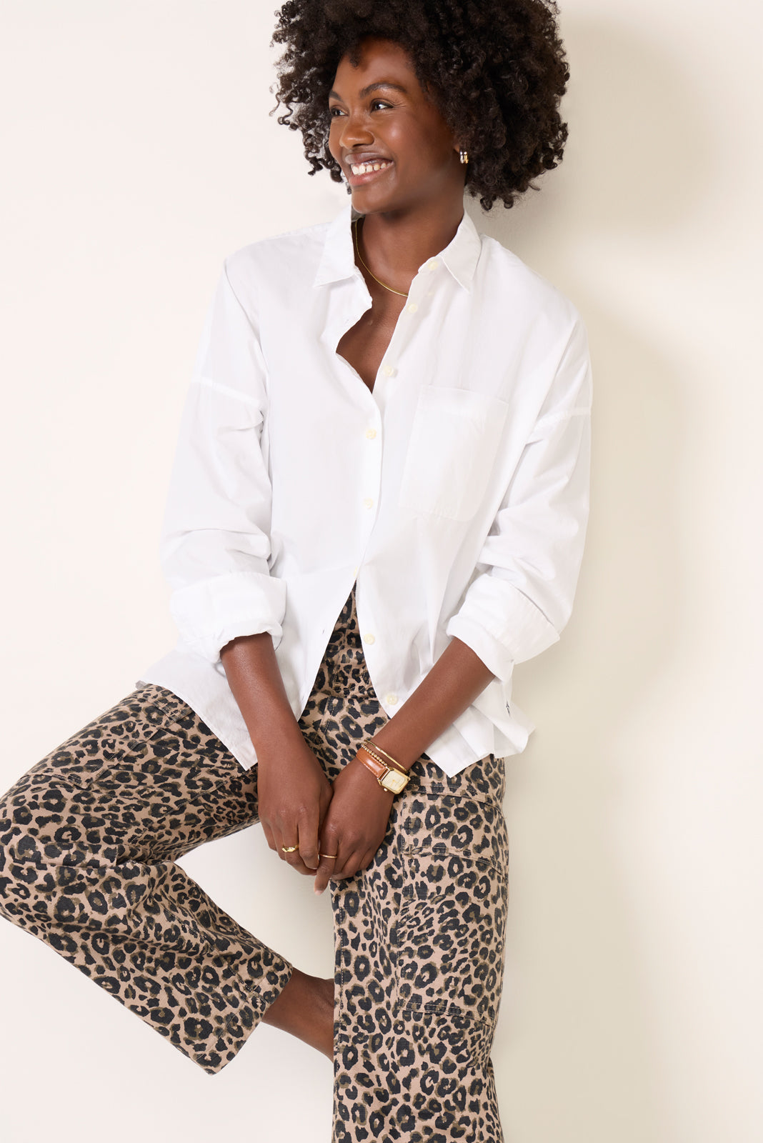 Jo Cotton Poplin Shirt