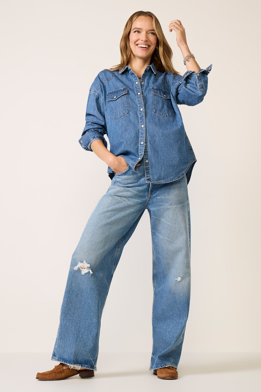 Santa Fe Shirt in Denim