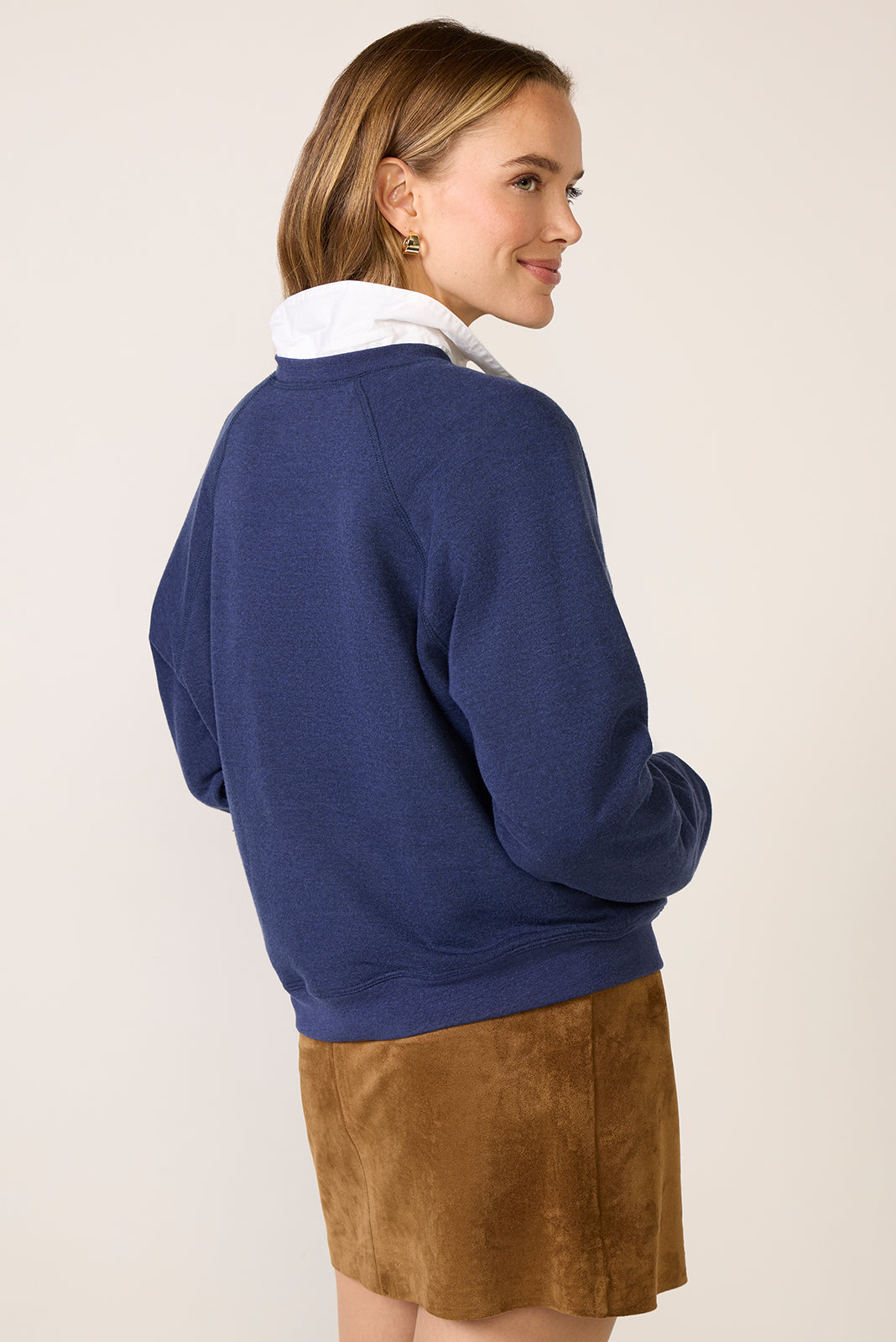 NYC Tennis Club Raglan Crew Sweatshirt