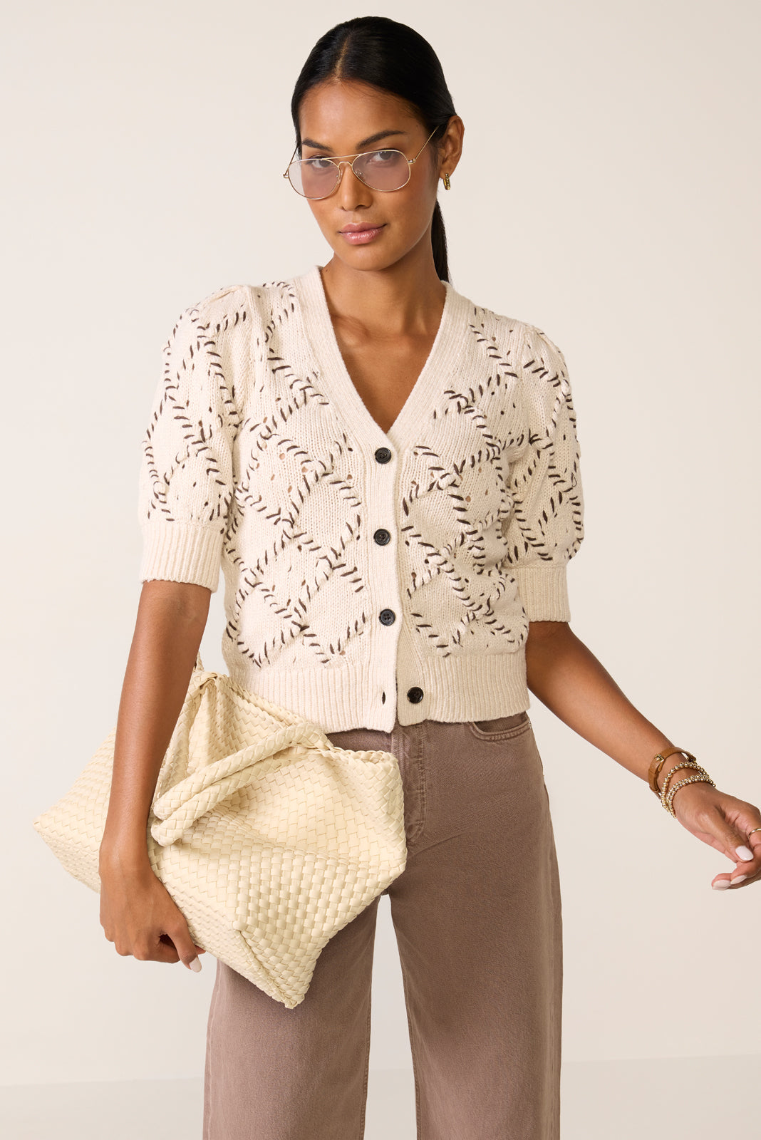 Isla Short Sleeve Cardigan