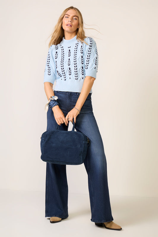 Addy Short Sleeve Sweater