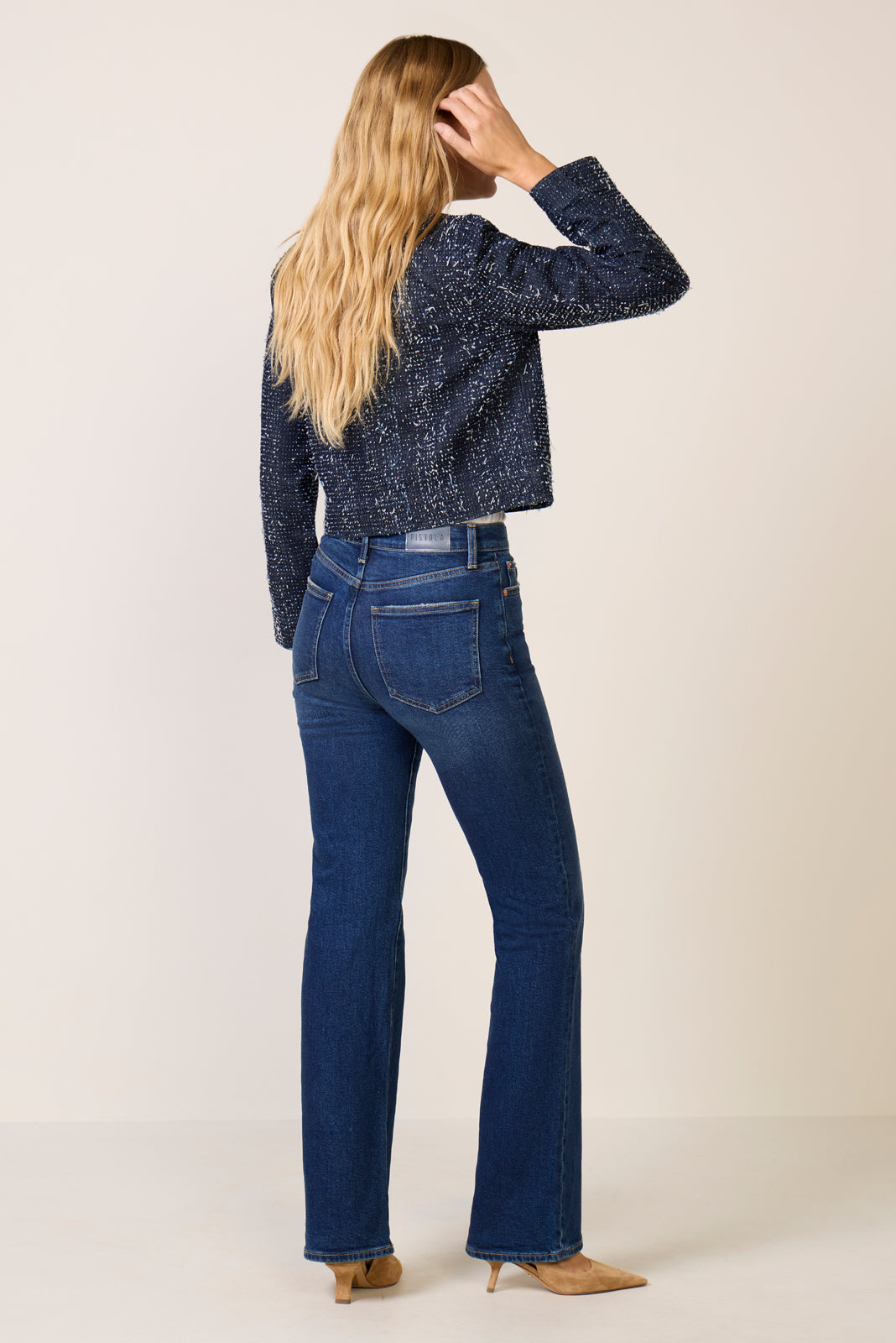 Evie High Rise Slim Bootcut Jean