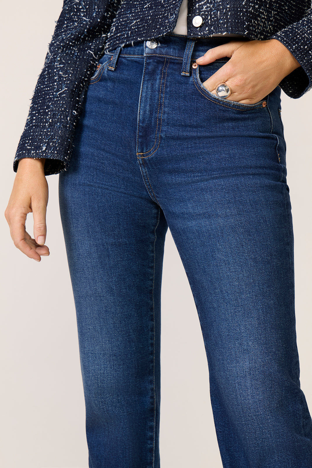 Evie High Rise Slim Bootcut Jean