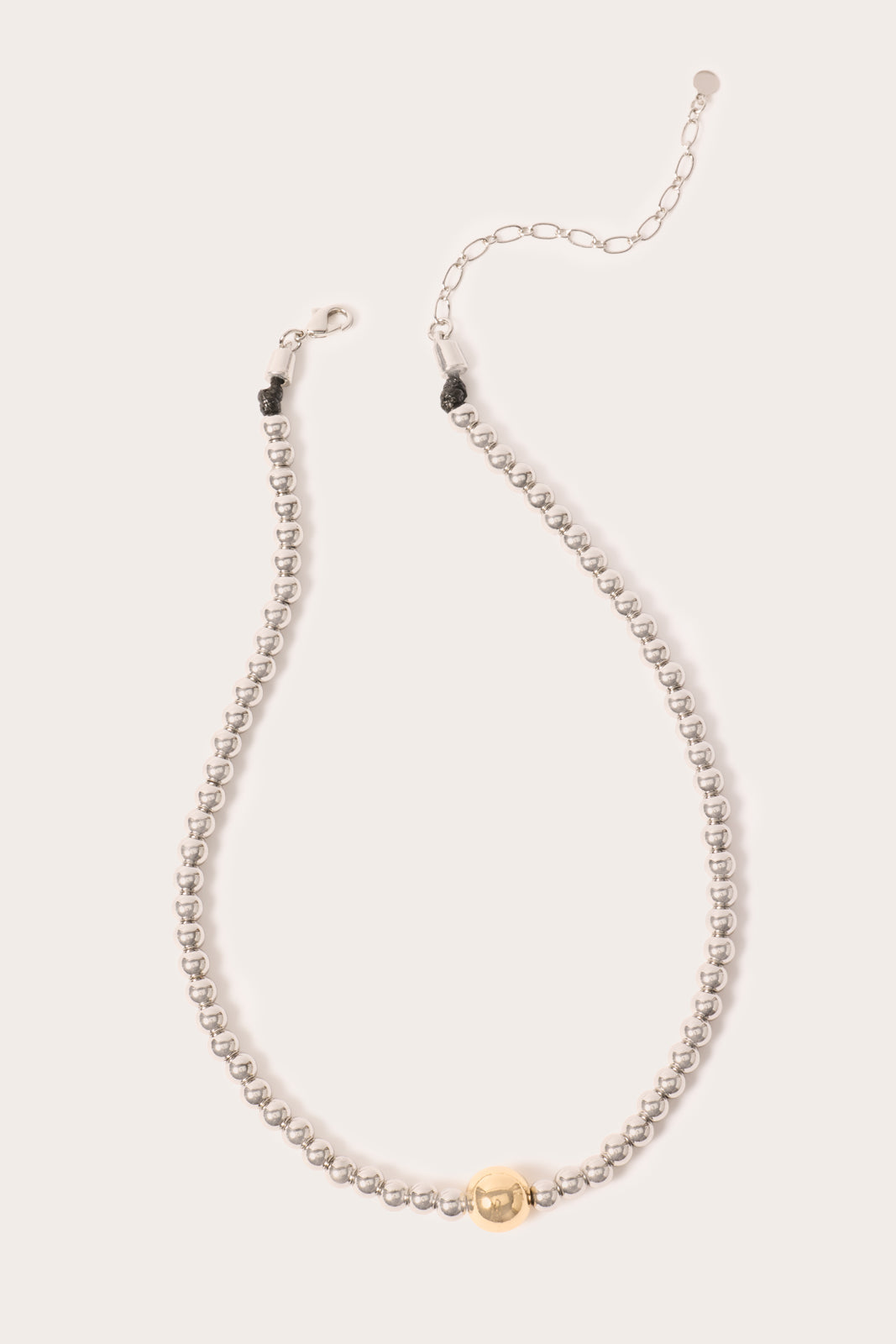 Vada TwoTone Bead Necklace
