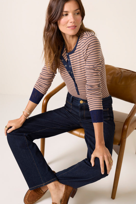 Stella Stripe Henley