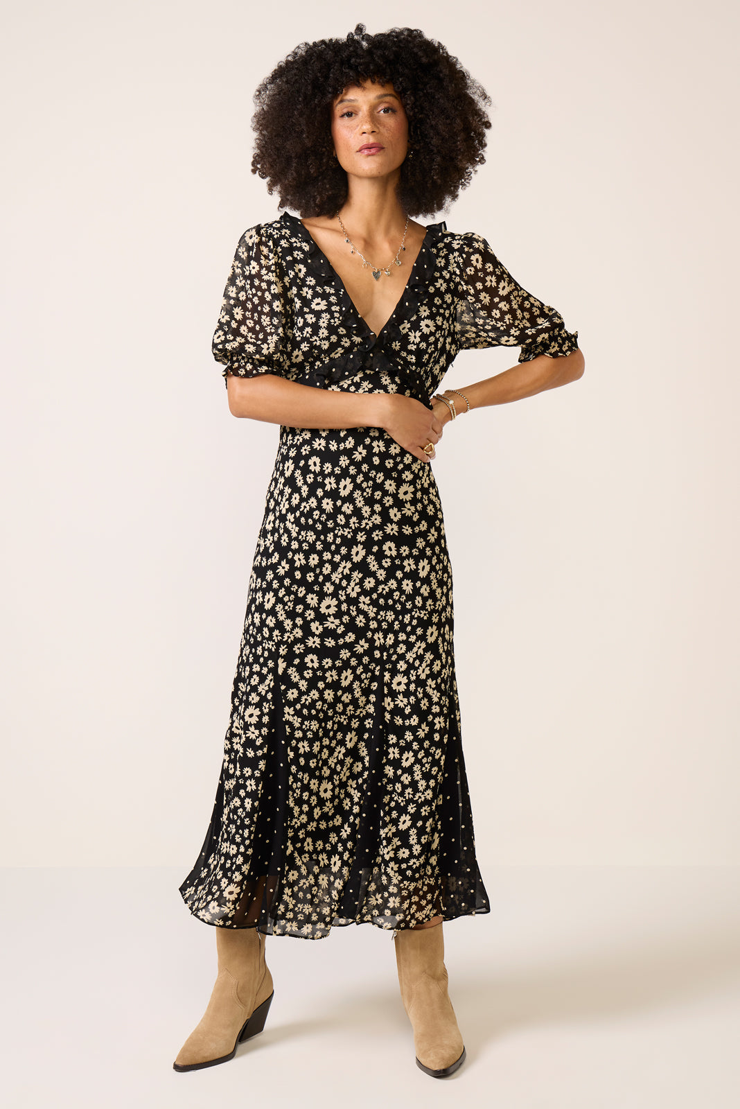 Annmarie Print Mix Midi