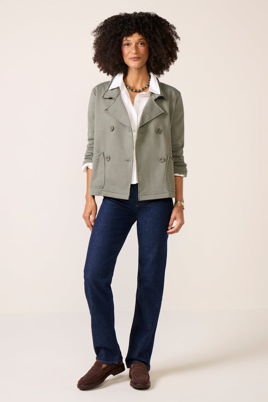 Diana French Terry Blazer