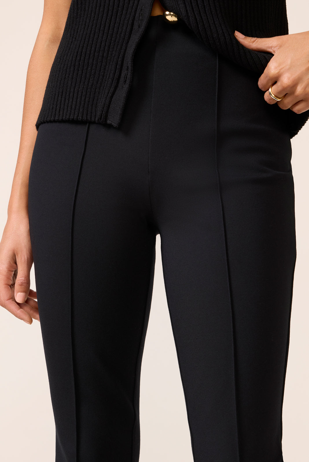 Ponte Micro Flare Pant