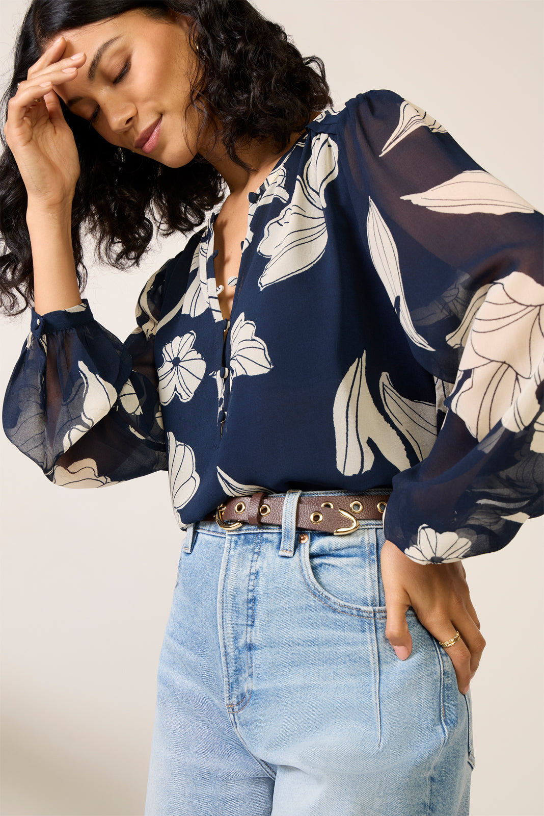 Alanna Chiffon Blouse