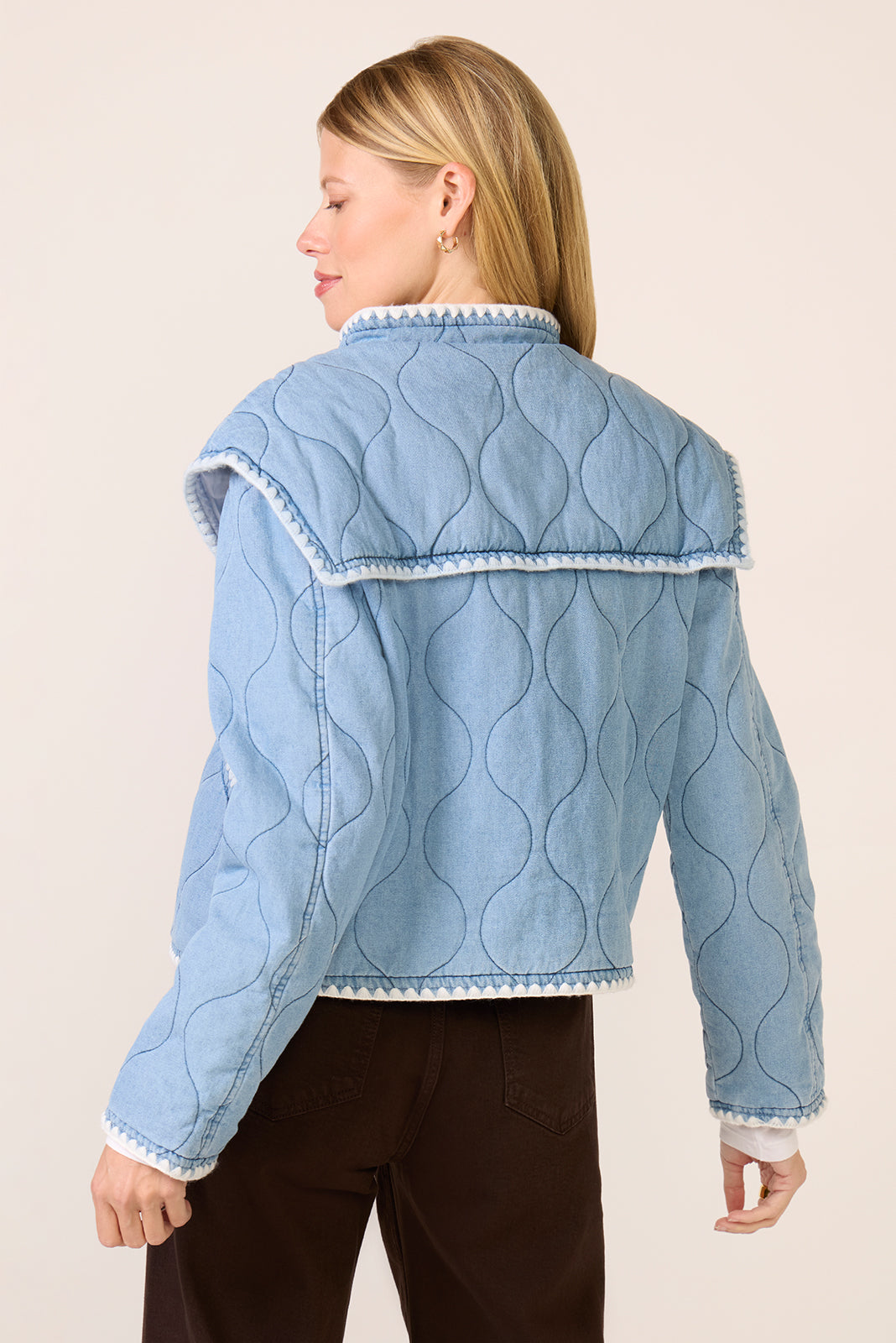 Denim Quilted Jacket
