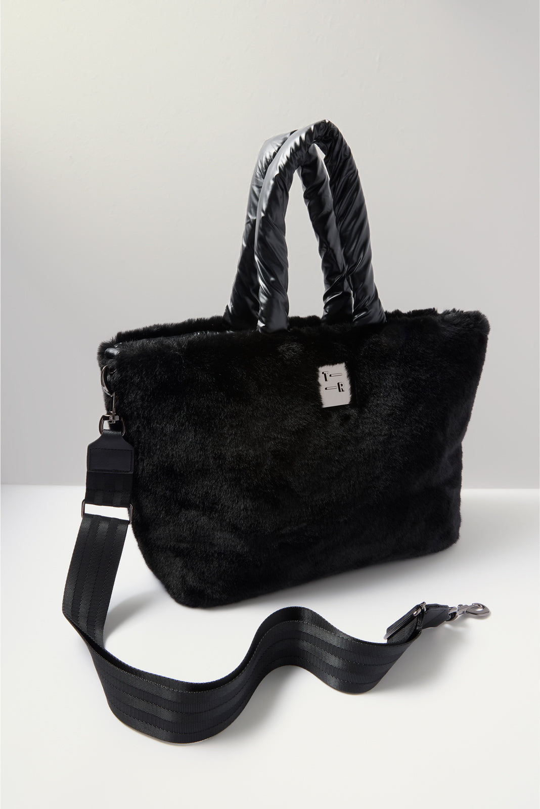 Duplex Reversible Fur Tote