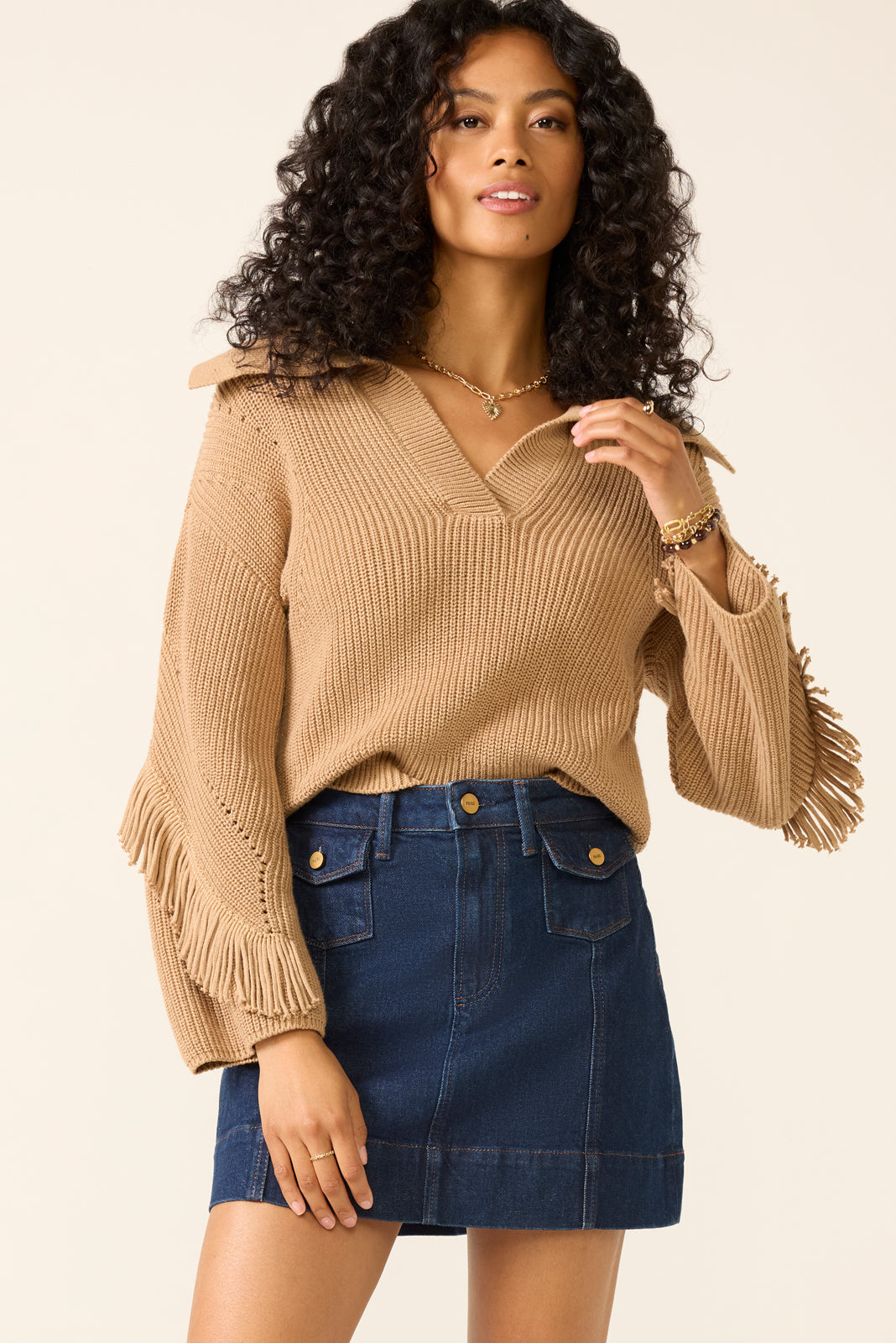 Bentley Fringe Sweater