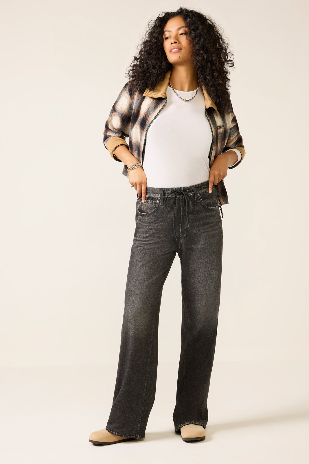Miramar Drawcord Wide Leg Pant