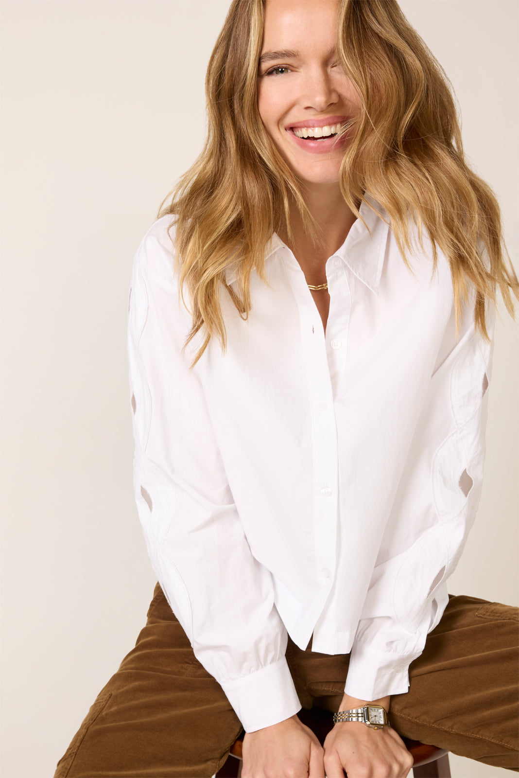 Maverick Cutwork Shirt