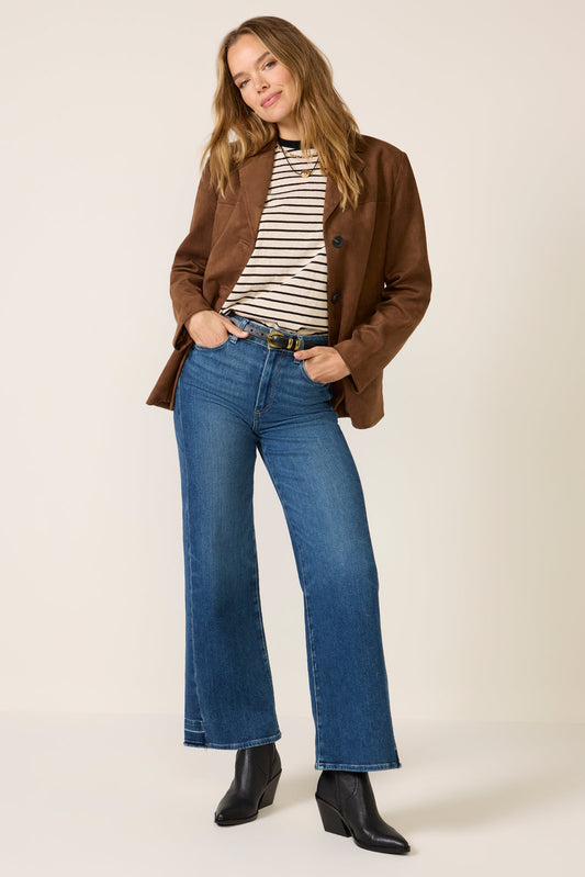 Salie Faux Suede Jacket