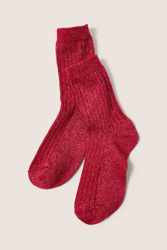Her Lurex Sock