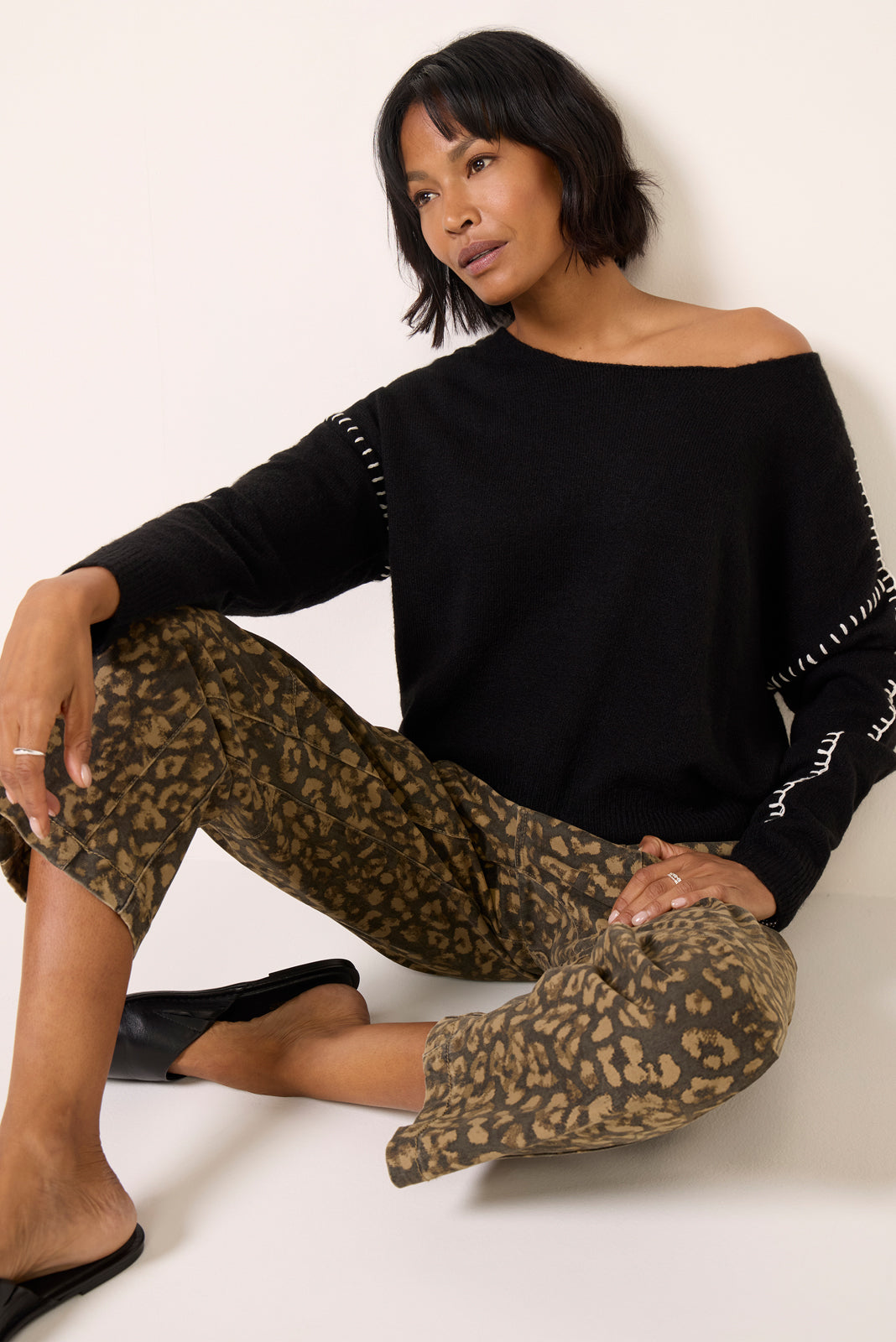 Jessie Whipsitch Off Shoulder Sweater