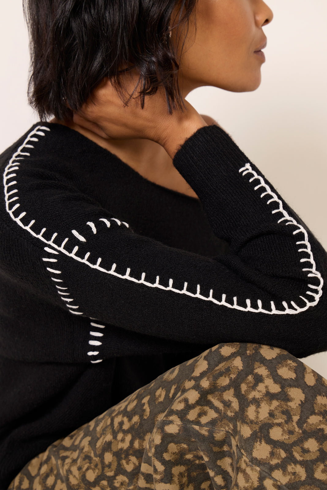 Jessie Whipsitch Off Shoulder Sweater