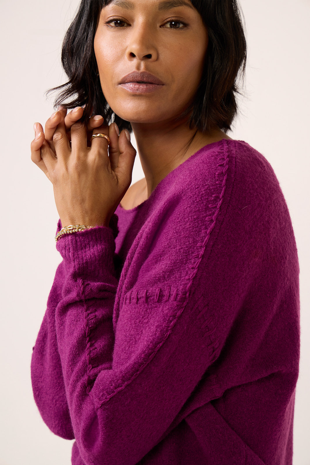 Jessie Whipsitch Off Shoulder Sweater